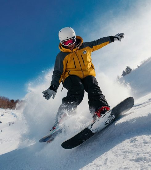 snowboarding_in_Japan